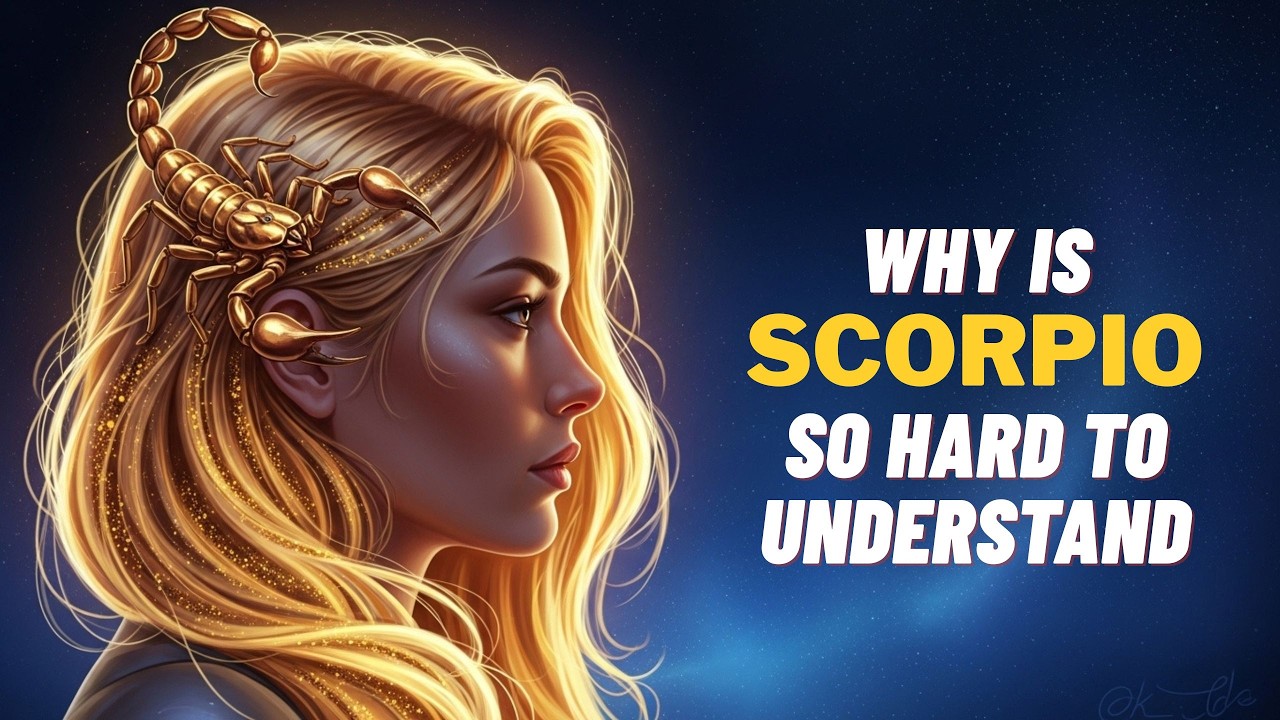 THE 5 REASONS WHY SCORPIO IS SO HARD TO UNDERSTAND — THE 5TH WILL SURPRISE YOU 🔥♏