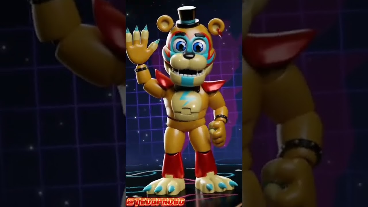 Fnaf Ar Edit | Adventure Glamrock Animatronics | Jaze Cinema