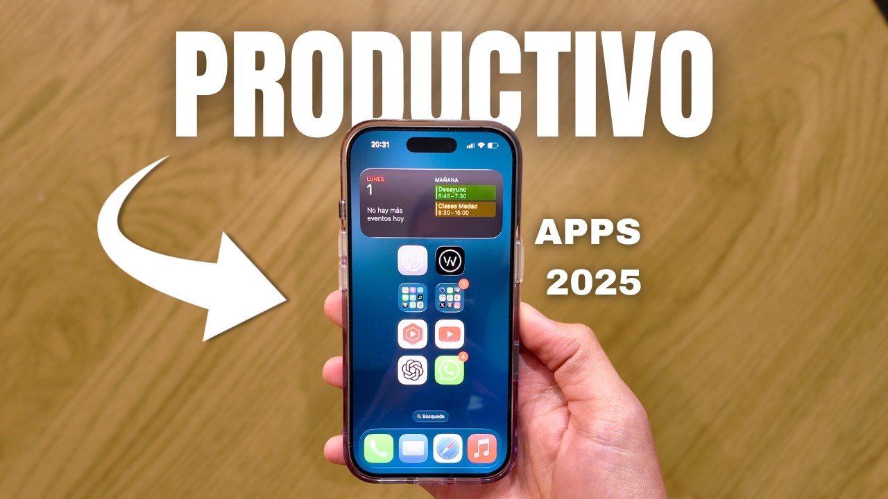 ¿Qué tengo en mi iPhone en 2025? Apps, widgets y organización