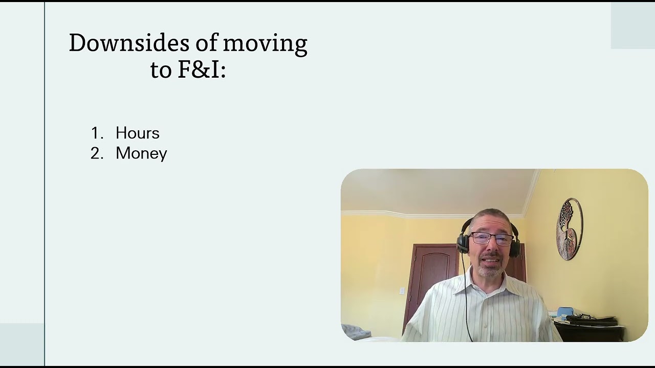 Moving to F&I (Finance) office - 4 simple tips
