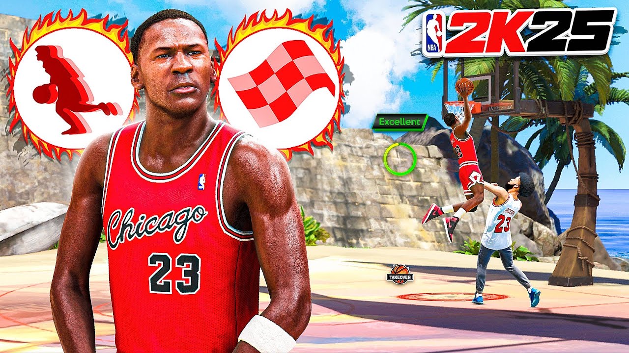 This 6’6 GOAT MICHAEL JORDAN BUILD is UNGUARDABLE in NBA 2K25