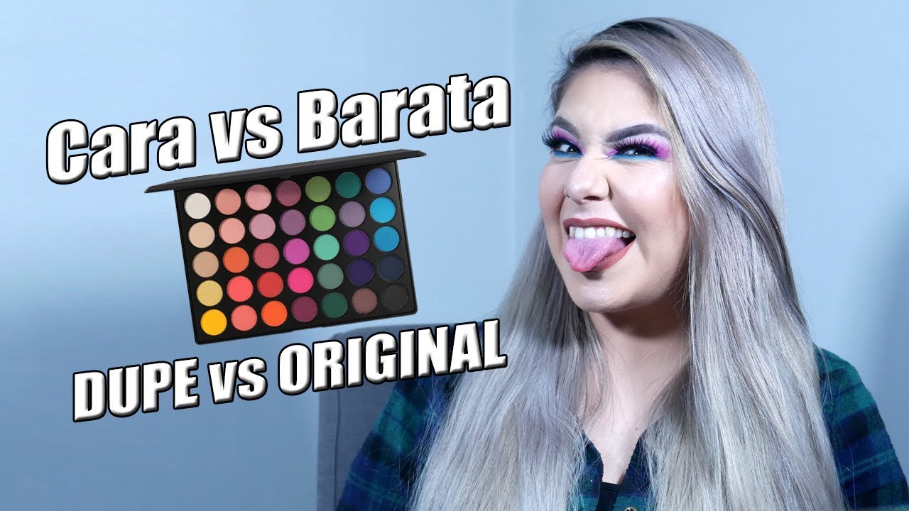 Paleta Original vs DUPE - Cara vs Barata - Morphe vs Kara