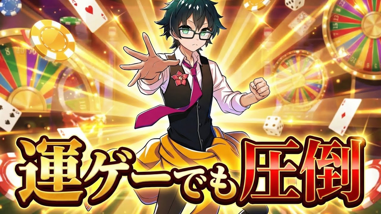 実力ゲーじゃなく、運ゲーでも力を発揮するおんりー！！！確率を少しでも上げて固く一位を取るおんりーがカッコ良すぎた！！【ドズル社/切り抜き】