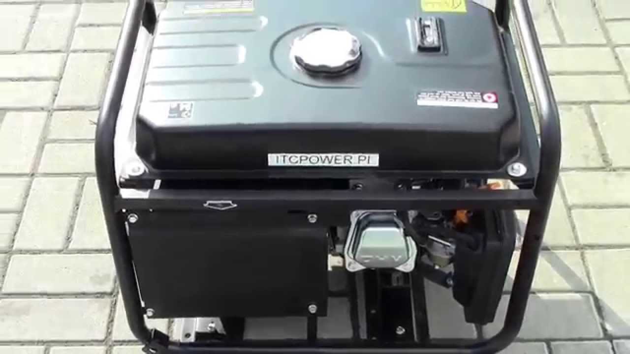 Agregat prądotw&oacute;rczy przenośny ITC Power 3000 F jednofazowy, AVR 3 kVA