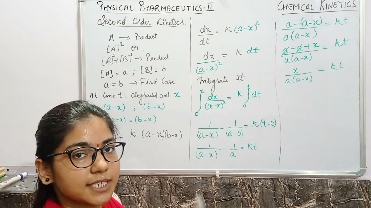 SECOND ORDER KINETIC REACTION, HALF LIFE & SHELF LIFE | CHEMICAL KINETICS