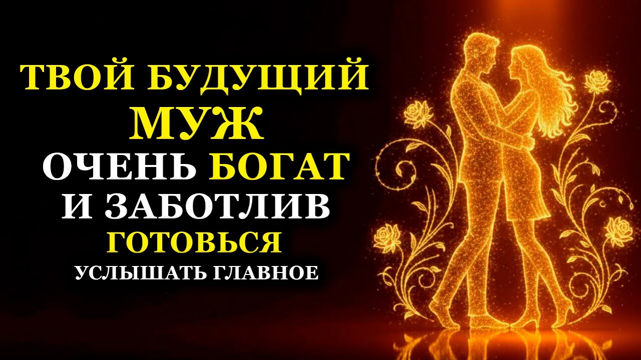 ТВОЙ БУДУЩИЙ МУЖ ОЧЕНЬ БОГАТ И ЗАБОТЛИВ ГОТОВЬСЯ УСЛЫШАТЬ ГЛАВНОЕ
