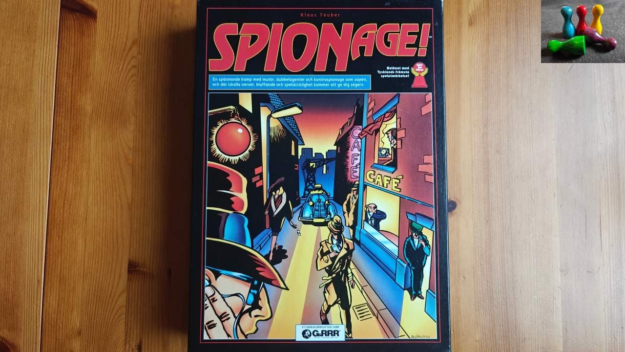 Så spelar du SPIONAGE - Regler & tips