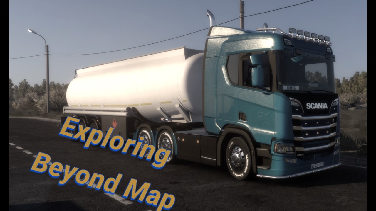 Realistic Graphic & Slow Driving / ETS 2 Exploring BEYOND 🚛🚛