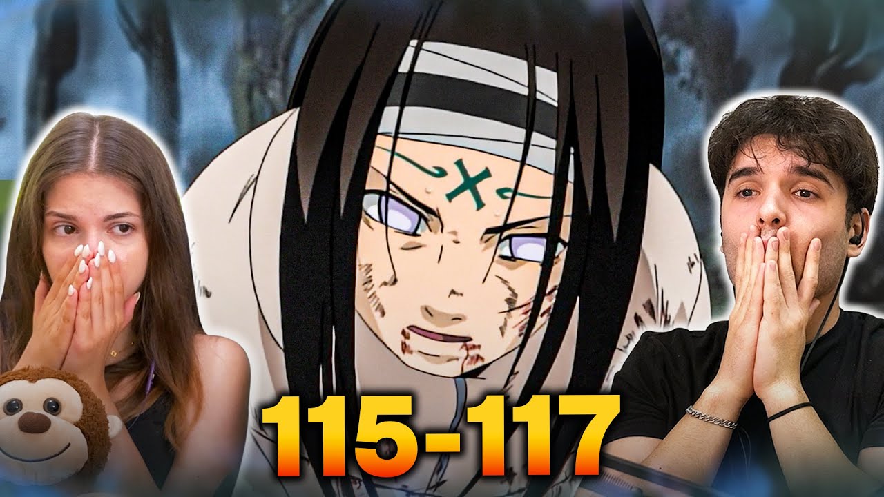 NOT NEJI AS WELL.. 💔 Naruto Episodes 115, 116, 117 REACTION!