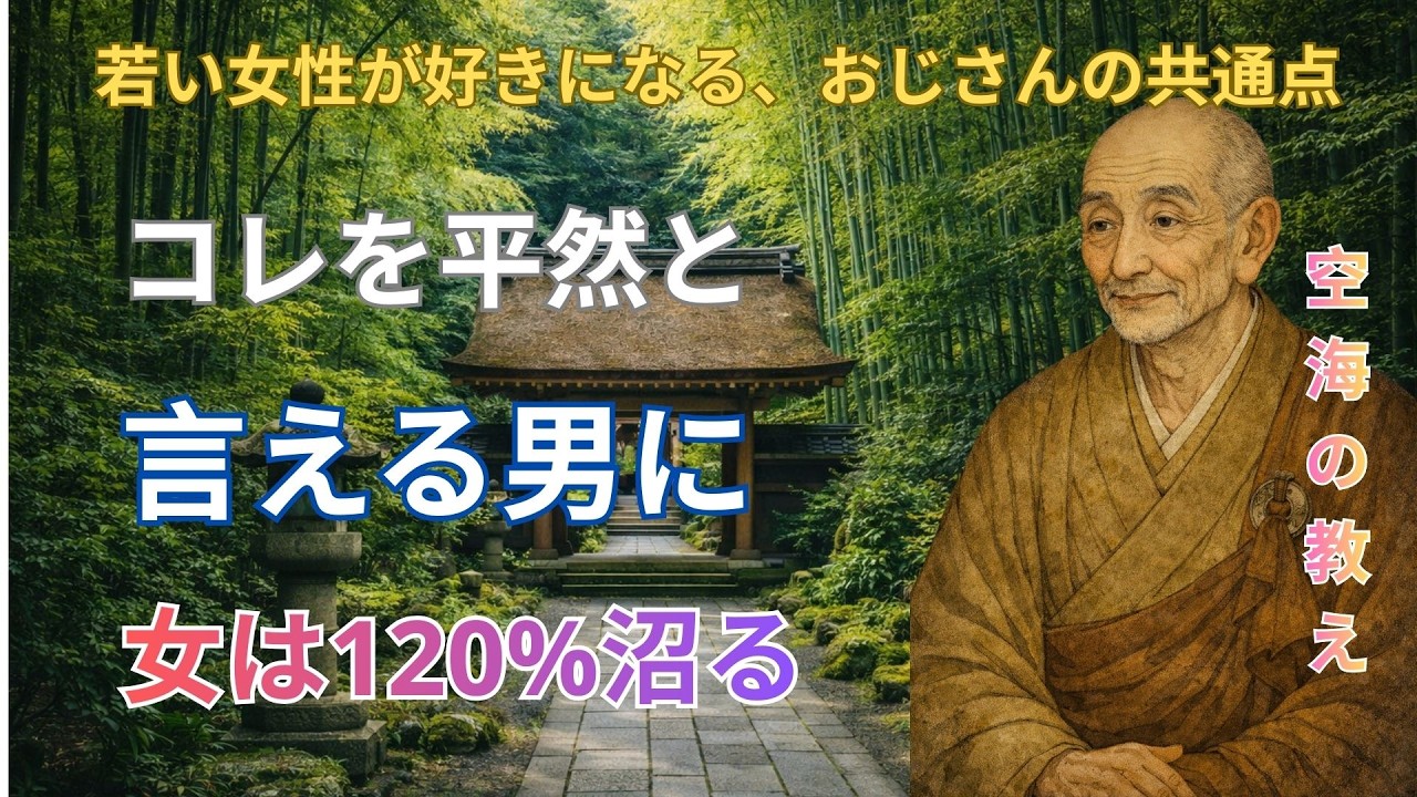 なぜ“余裕のひと言”で女性は心を奪われるのか？空海が明かす大人の男の共通点４選