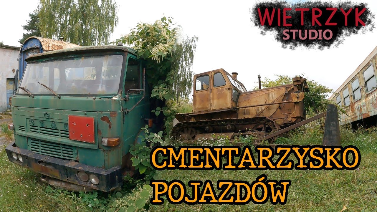 Cmentarzysko pociągów i pojazdów | Urbex | Wietrzyk studio