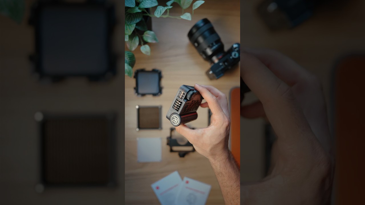 The M20C is a big light in a small light&rsquo;s body💡🎥 #lightinggear #lightingsetup #fiveraym20c #m20c