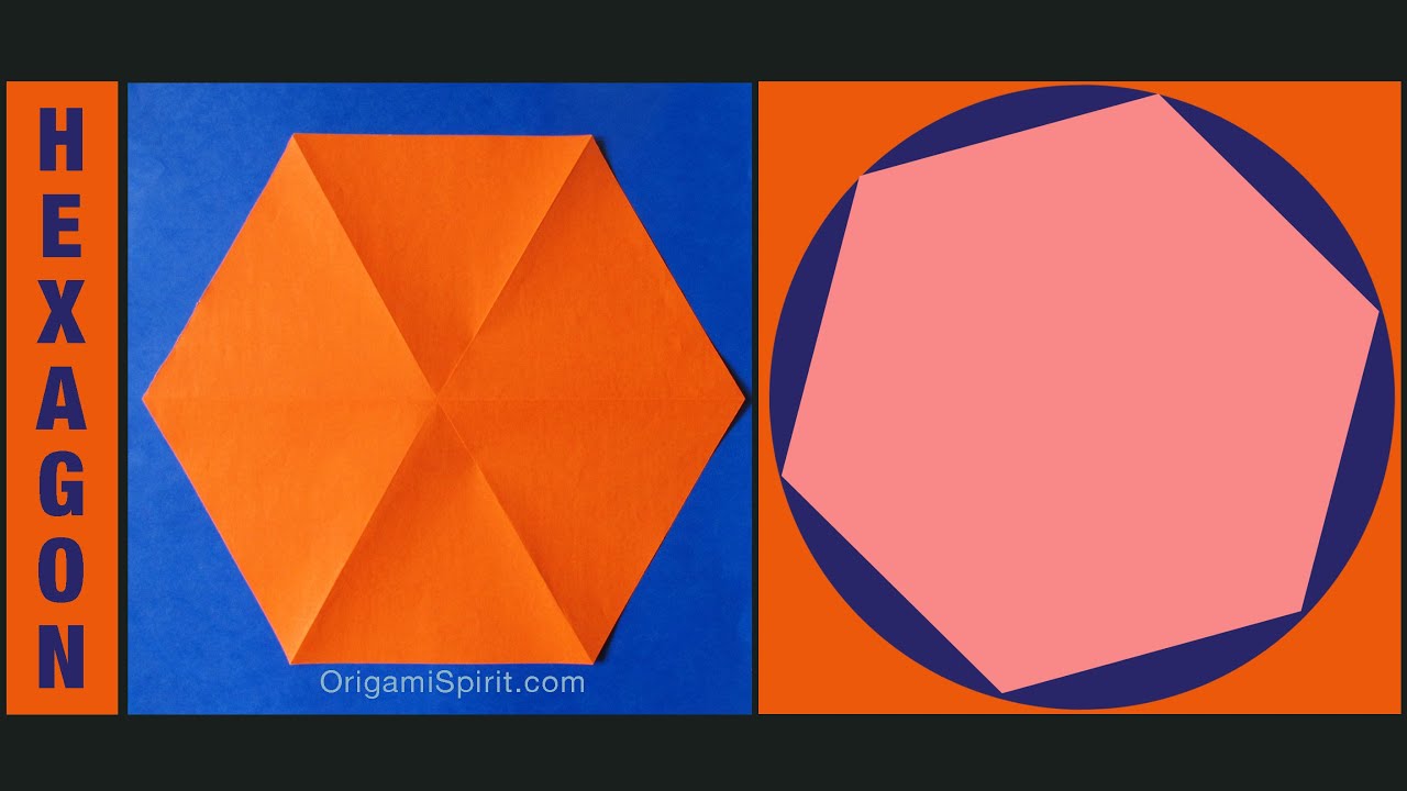 2 Ways to Make a Paper Hexagon - Cómo hacer un Hexágono