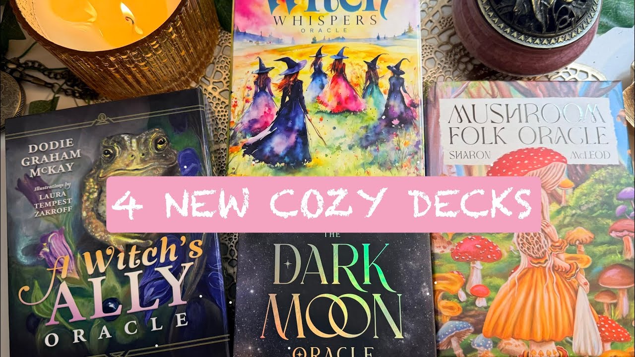 ✨Cozy Sunday | Unboxing 4 NEW Decks✨