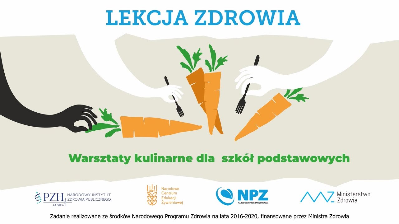 Lekcja Zdrowia 2020 - warsztaty kulinarne dla dzieci