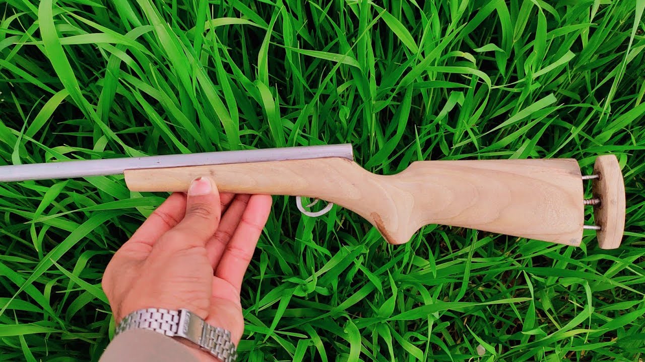 How to make pubg M24 sniper rifle from wood
