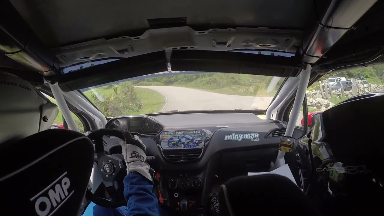 Esteban Vallín-Irene Caso, Rally La Espina 2023, Tc4 Salas