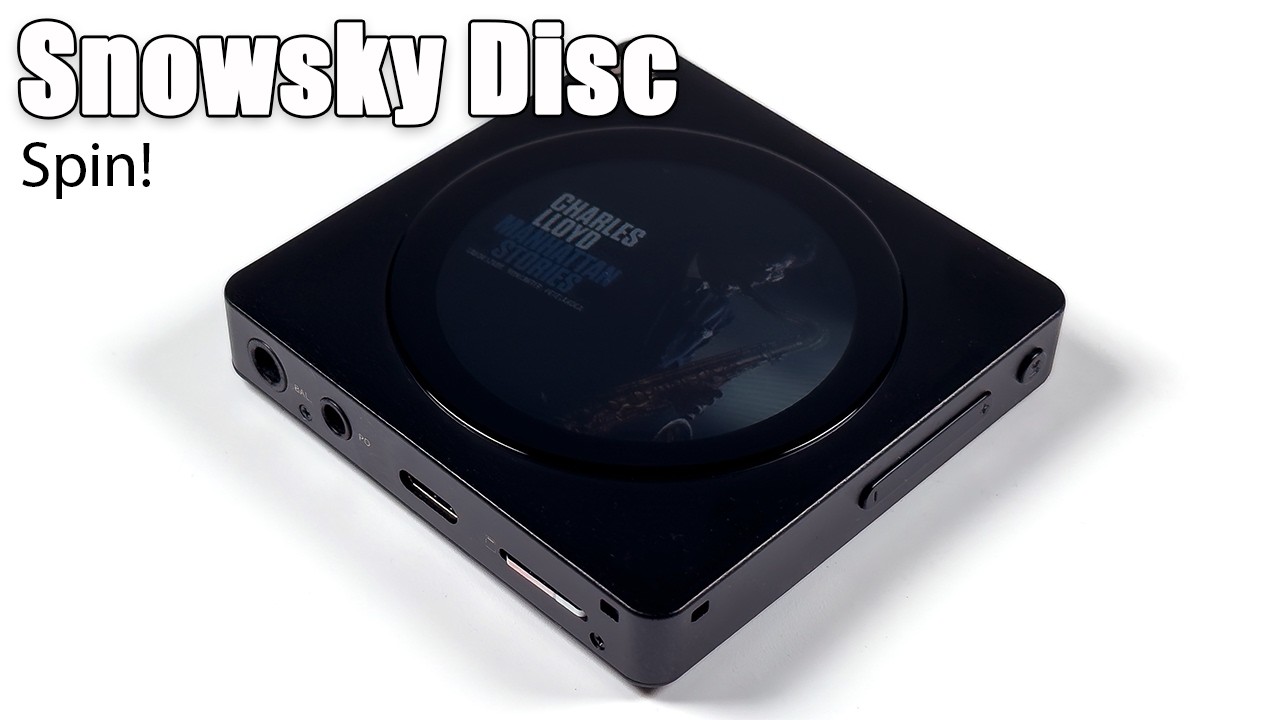 Обзор проигрывателя Snowsky Disc — просто стильный.