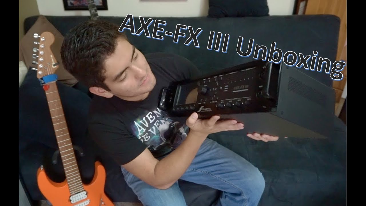 Распаковка и обзор Axe-FX III, часть 1/3 (Первые впечатления)
