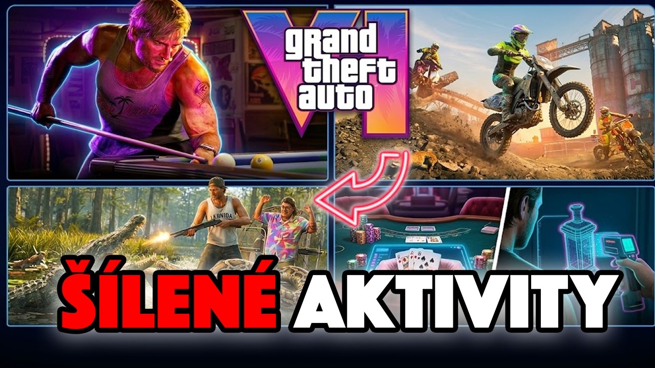 GTA 6 Bude Mít Víc Aktivit Než Jakákoliv Jiná Hra!