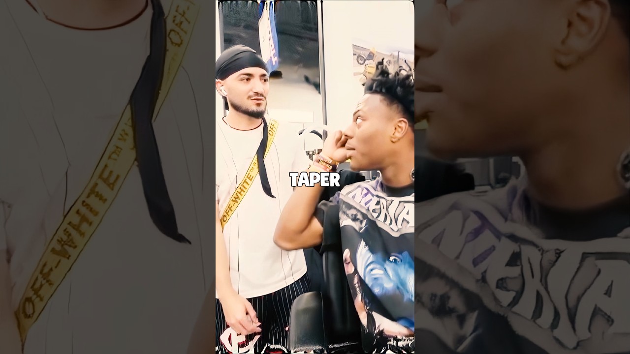IShowSpeed Gets a Low Taper Fade
