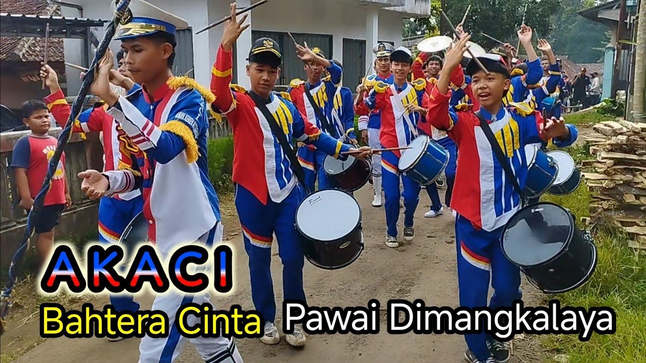 Bahtera Cinta Drumband AKACI pawai Di Mangkalaya Sukabumi