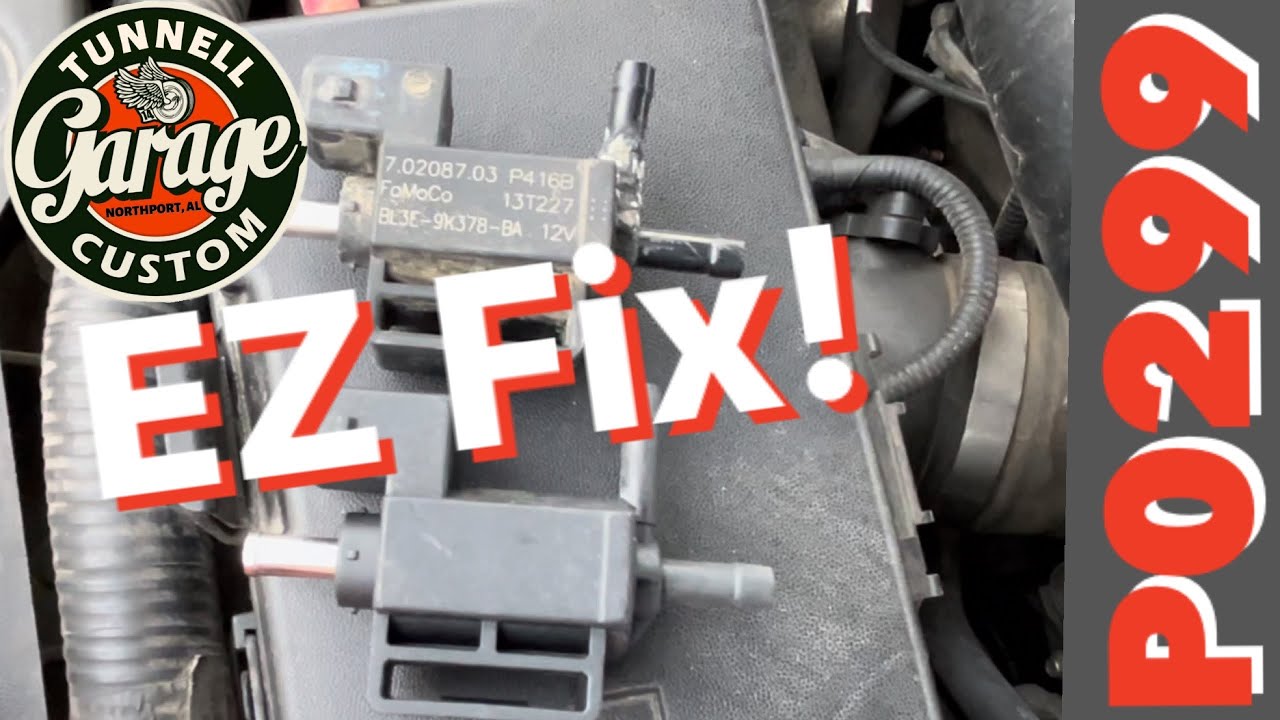 Код ошибки P0299 Недостаточный наддув турбокомпрессора - Ford Ecoboost 3.5 L. Перепускной электро...