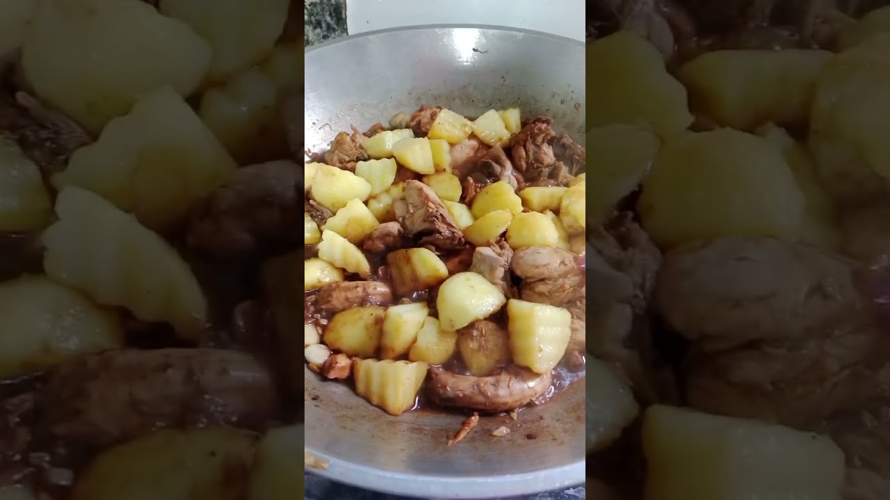 Adobong Manok sa Gata#food #cooking #recipe #highlights #viral 