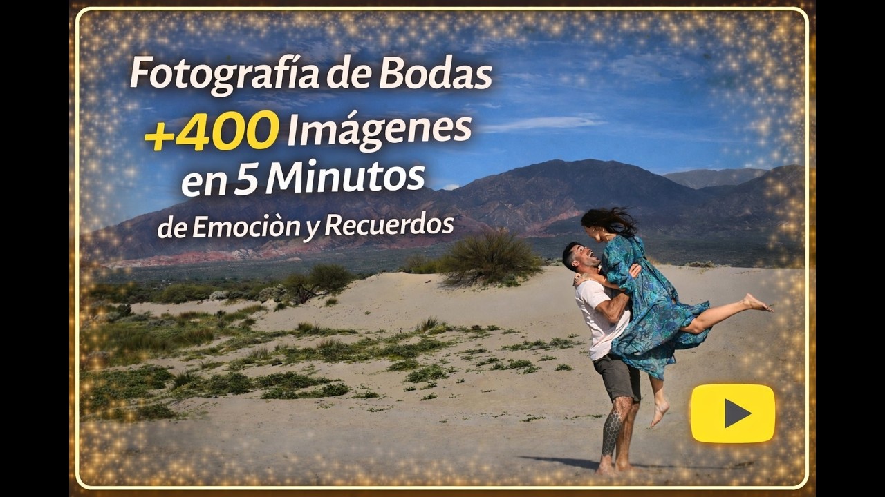 Fotografía de Bodas | +400 Imágenes en 5 Minutos de Emoción y Recuerdos