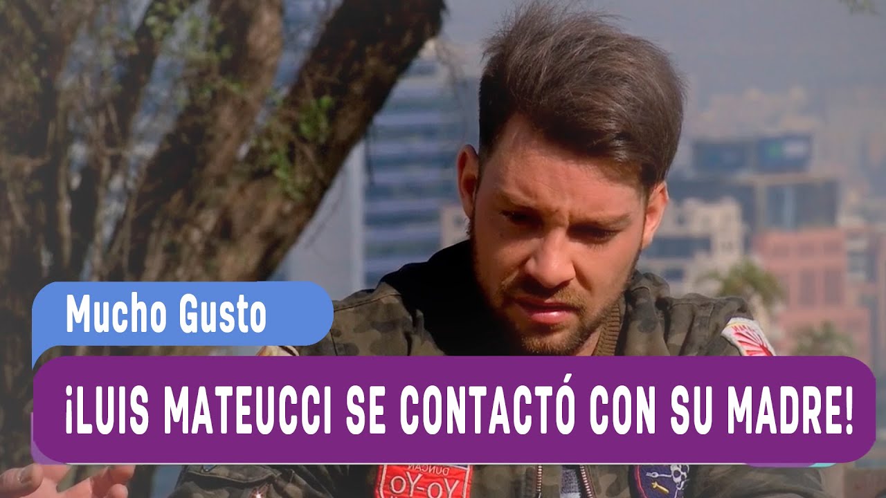 La Mensajera - Luis Mateucci se contactó con su madre - Mucho Gusto 2016