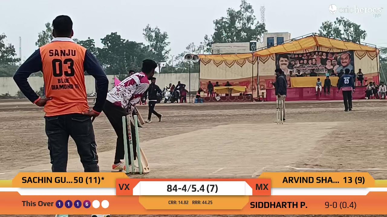 MONU GAWLI XI vs VEDANT PHYSIOTHERAPY XI live cricket match | SANATAN PREMIER LEAGUE SHAJAPUR S01 l