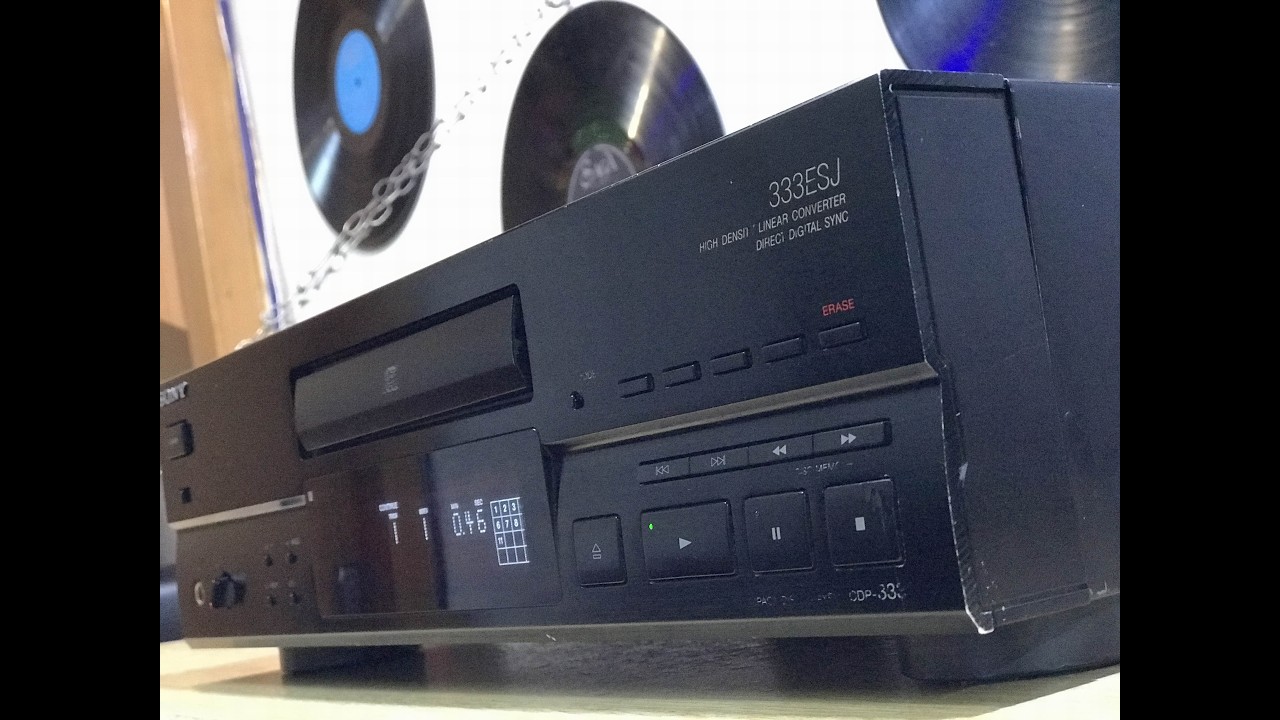 Sony CDP 333ESJ CD Player - Specs/Specifications Are Mentioned In Descriptions: