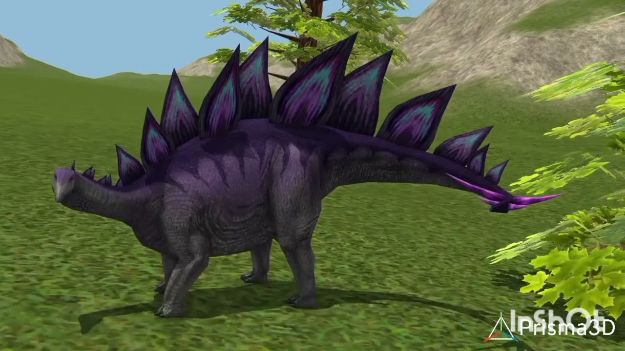 Púas vs diente. Allosaurus vs stegosaurus 
