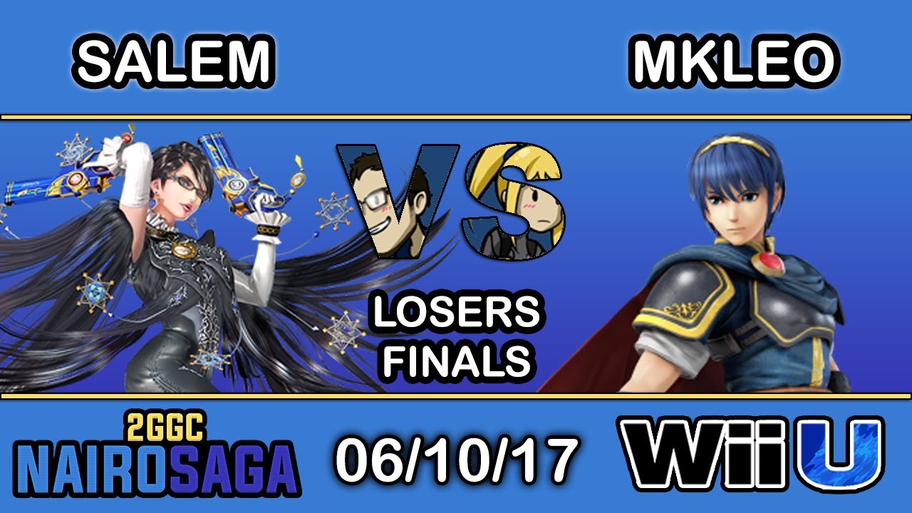 2GGC: Nairo Saga - MVG | Salem (Bayonetta) Vs. Echo Fox MVG | MkLeo (Marth) - Losers Finals