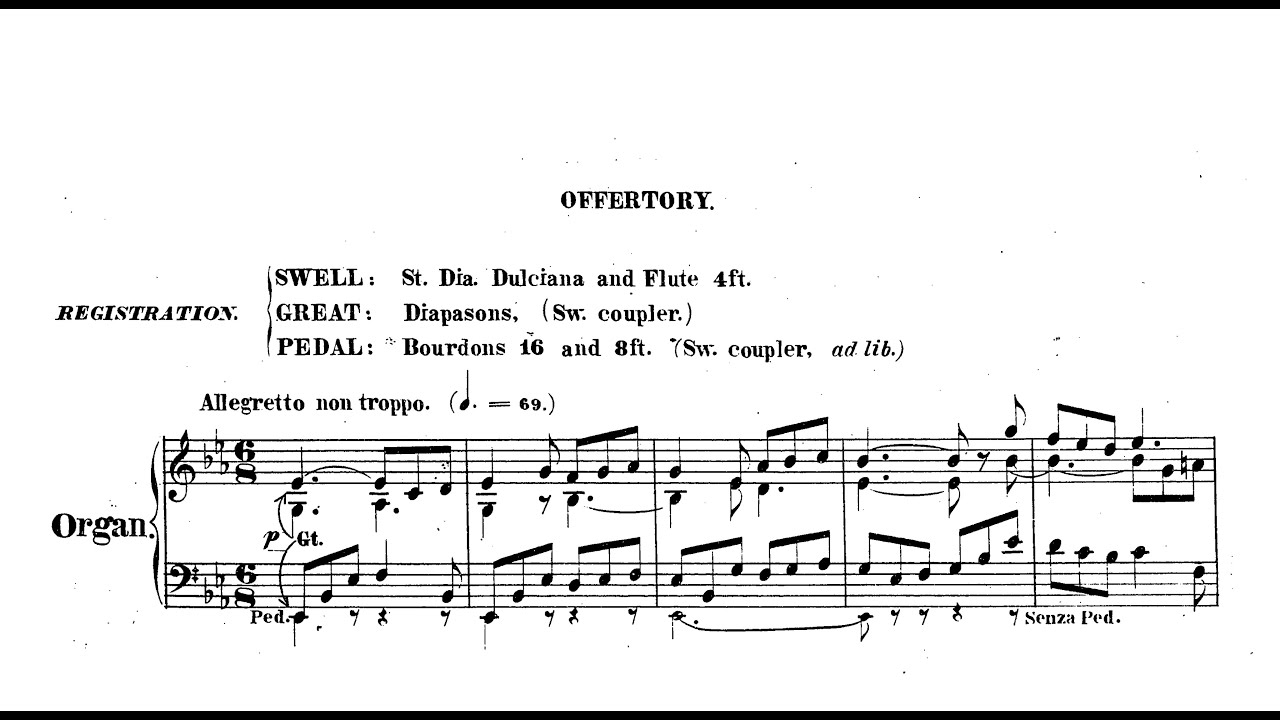 Guilmant: Offertoire op. 46 Nr. 6