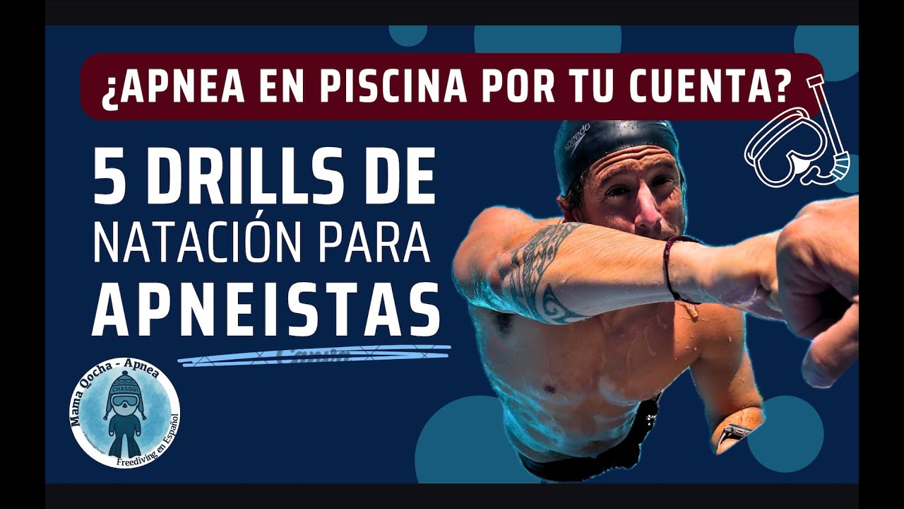 5 Ejercicios de natación para Entrenar Apnea en Piscina por tu Cuenta | Freediving Training