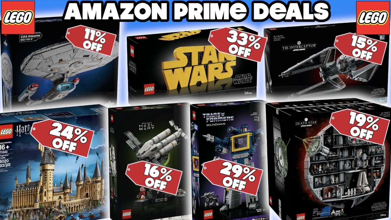 СКИДКИ НА LEGO НА AMAZON PRIME DAY &mdash; ДО 40%!