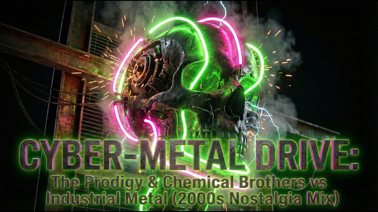 INDUSTRIAL RAVE MAYHEM: The Ultimate Cyber-Metal & Big Beat Mix (60+ Tracks) [by Santa Gabbiano]