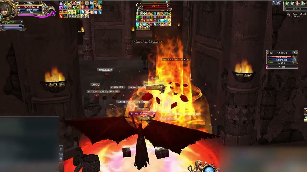 Last Chaos Fawkes Never can stop me Farm
