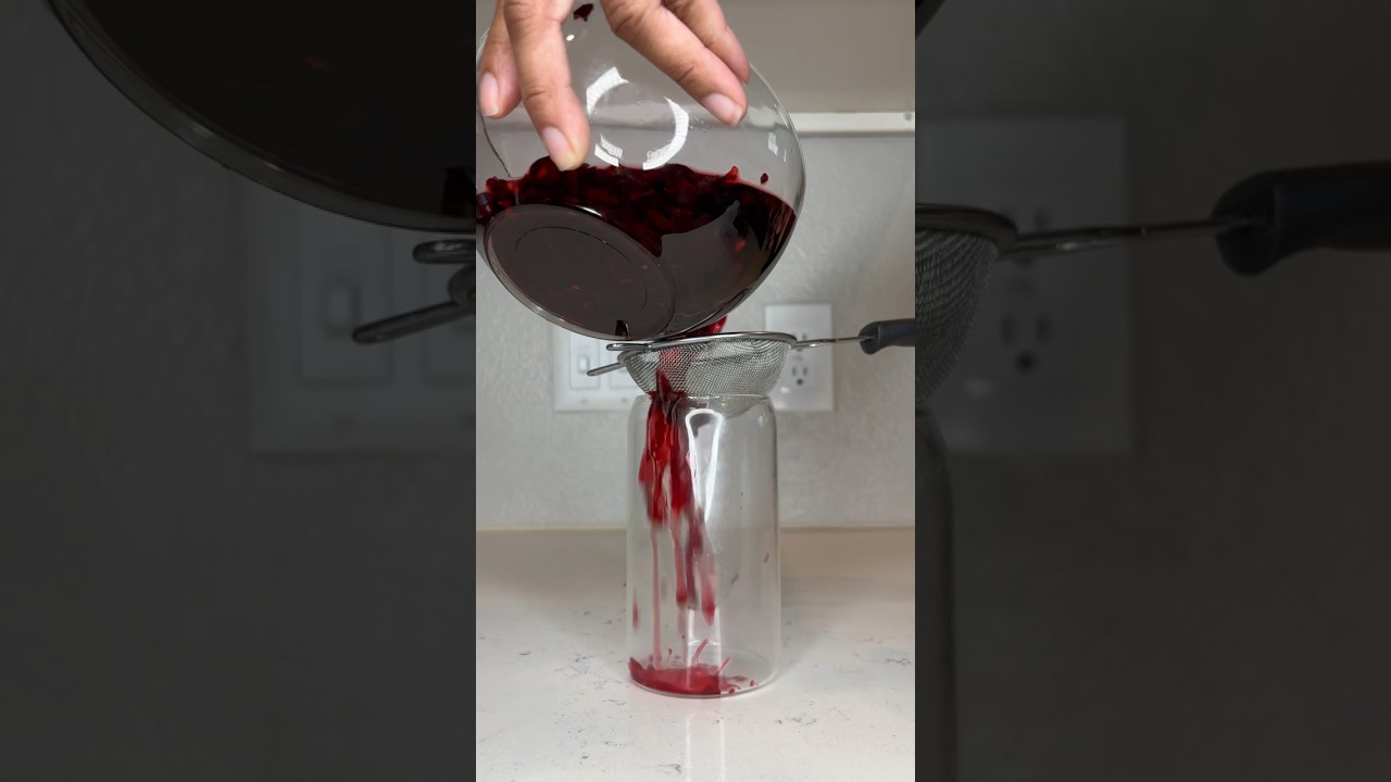 Hair Growth Shampoo Using Dried Hibiscus & Aloe Vera #shorts #hairgrowth