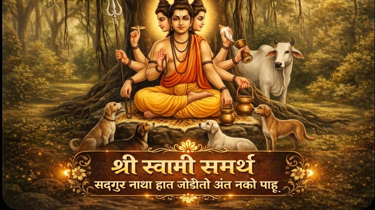 सद्गुरुनाथा हात जोडीतो अंत नको पाहू || swami samarth song 💖🌸🙏 #swamisamarthsong  #swamibhakti 