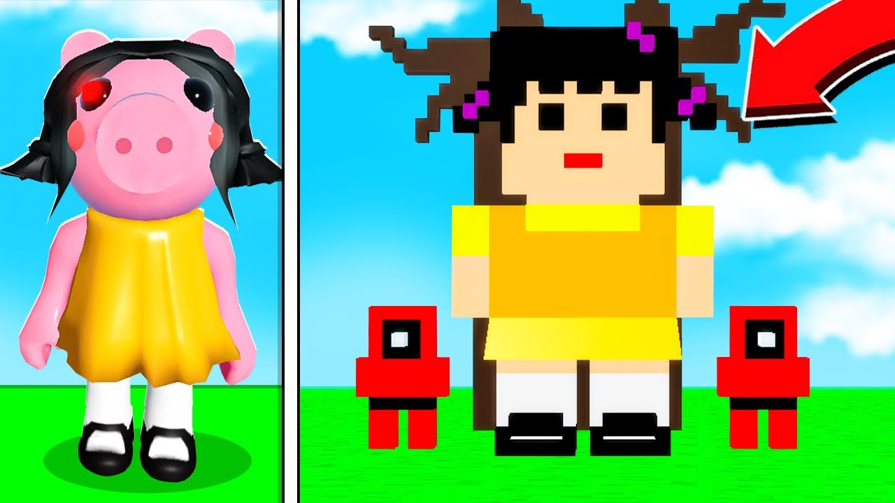 ROBLOX PIGGY SQUID GAME! (Piggy Build Mode)