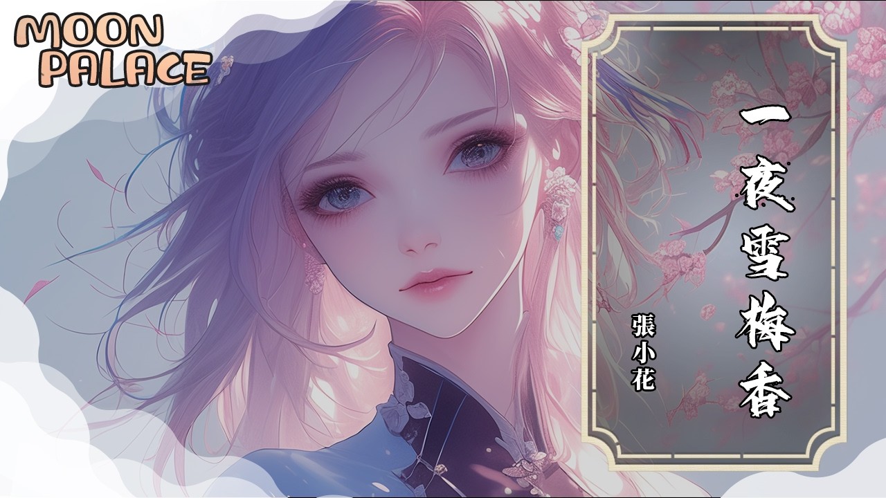 張小花 - 一夜雪梅香（梅花三弄） | 愁鎖眉頭上對鏡空梳妝 月光已蒼茫眼底映過往 | [動態歌詞 Lyric Video]