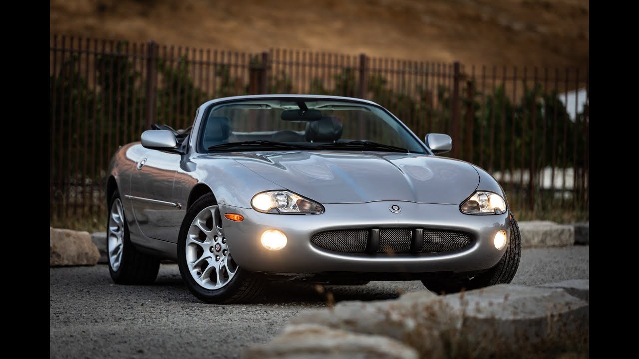 Angry Kitty: 2001 Jaguar XKR Convertible Drive and Walk Around Tour