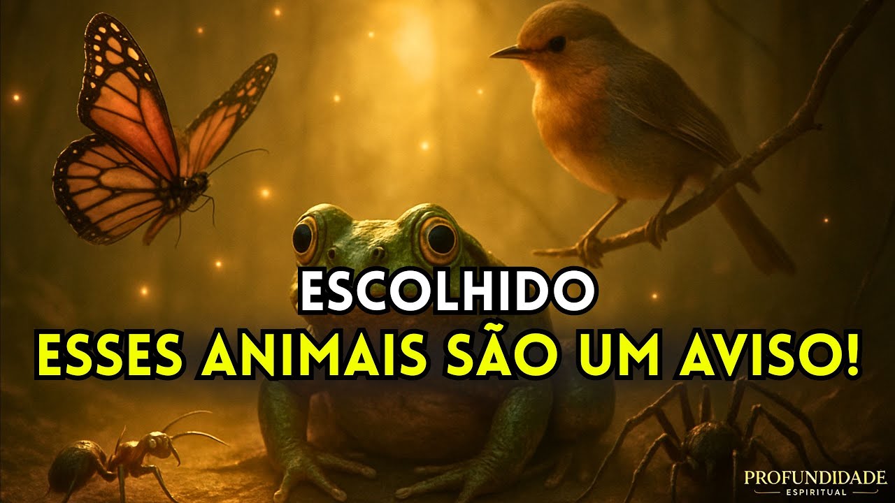 5 Animais que surgem quando você passando pelo Despertar Espiritual (Não Ignore!)