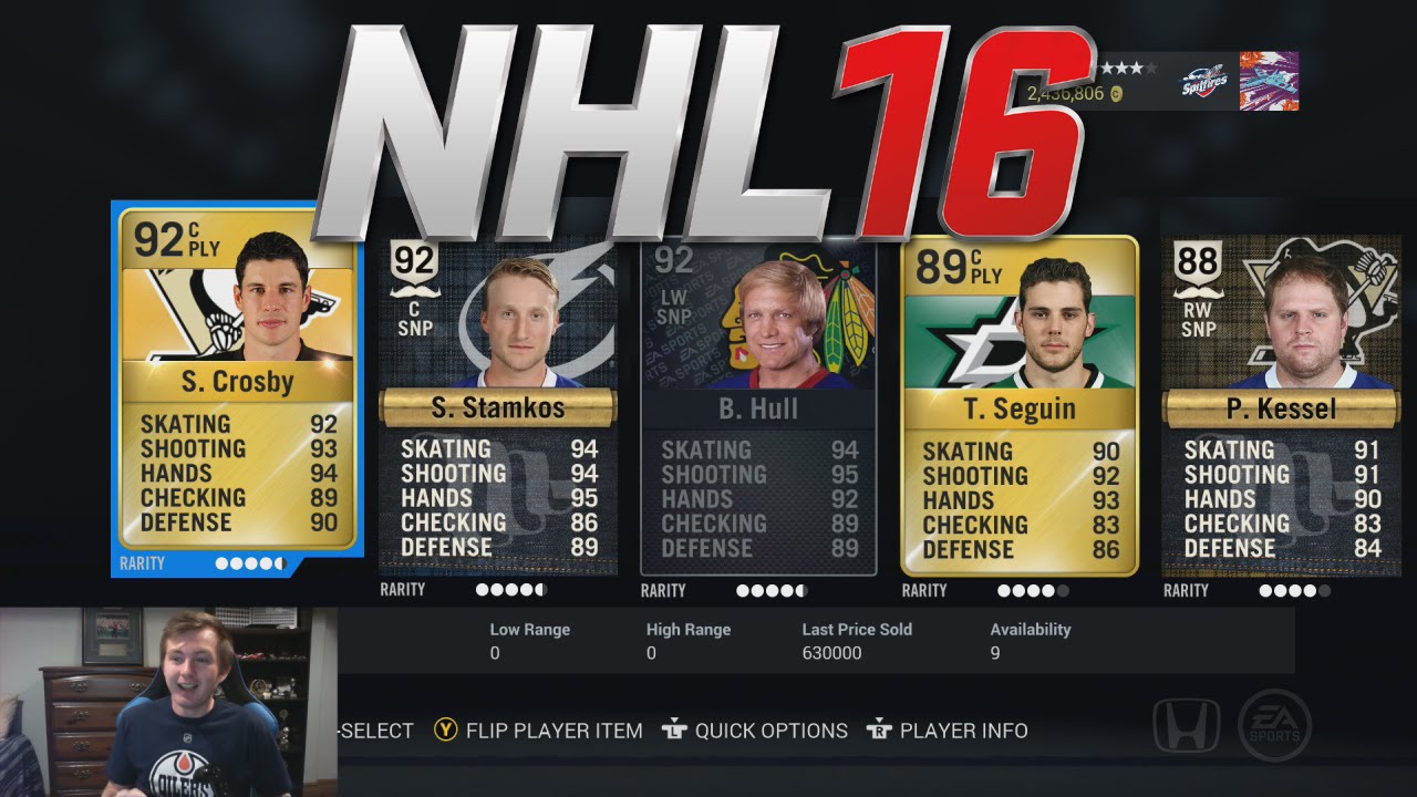 NHL 16 HUT - MY BEST PACKS SO FAR! (2015)