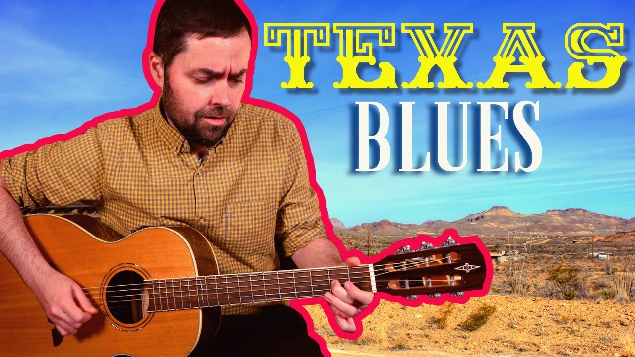 TEXAS BLUES el mejor Blues Acústico (con púa)