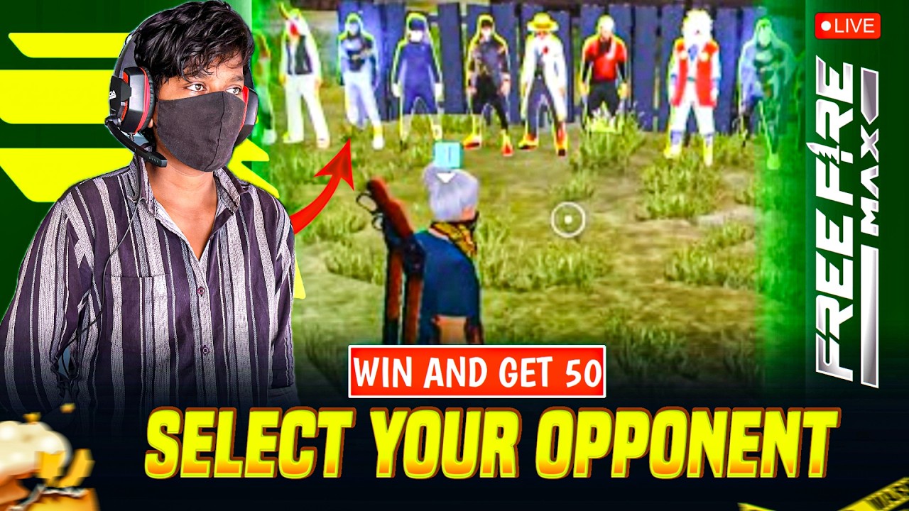 FREEFIRE LIVE IN TELUGU FACE CAM STREAM|| FREESTYLE 1VS1 GIVEAWAY MATCHES SELECT YOUR OPPONENT #ff
