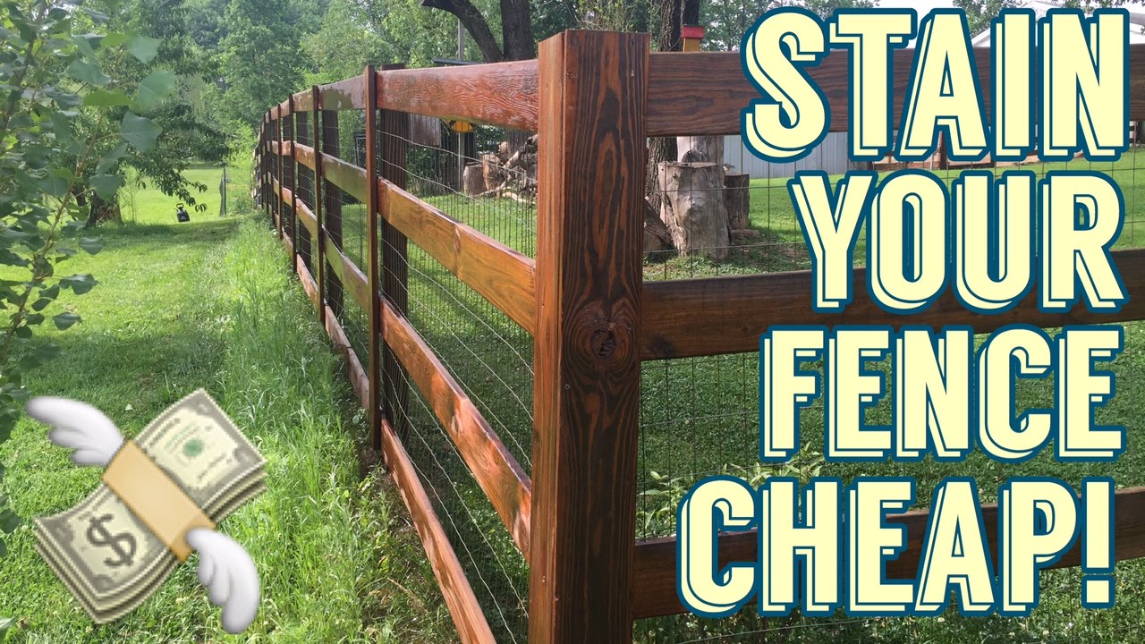 Recycled Motor Oil Fence Stain / DIY / How to Make your own wood stain