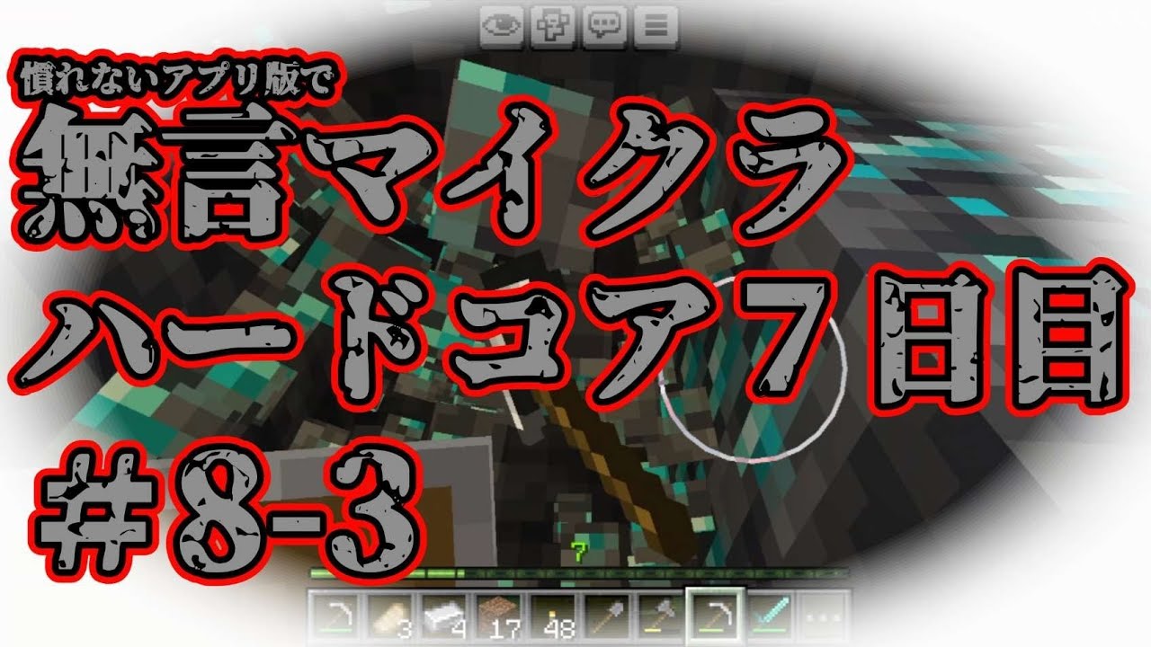 ＃8-3 無言マイクラ ハードコアで憎っくきｴﾝﾀﾞｰﾄﾞﾗｺﾞﾝを倒す【作業用 ASMR 睡眠用 安眠 リラックス 寝落ち BGM マイクラスマホ勢】